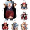 1pc Cooking Apron Funny Kitchen Stain-proof For Women Aprons Man BBQ Cleaning Sexy Women's