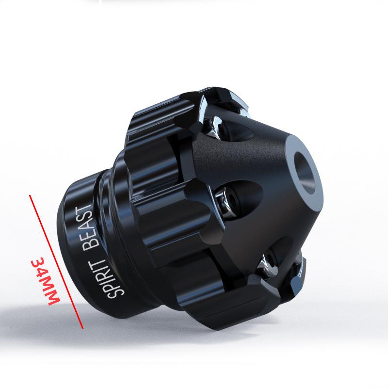 

Универсальный мотоциклетный стакан передней вилки, модифицированные аксессуары, крашпад, слайдер, защита колеса, противоударный стакан чёрный