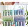Gradient Color Large Capacity Highlighter For Student Note Marking And Journal Graffiti
