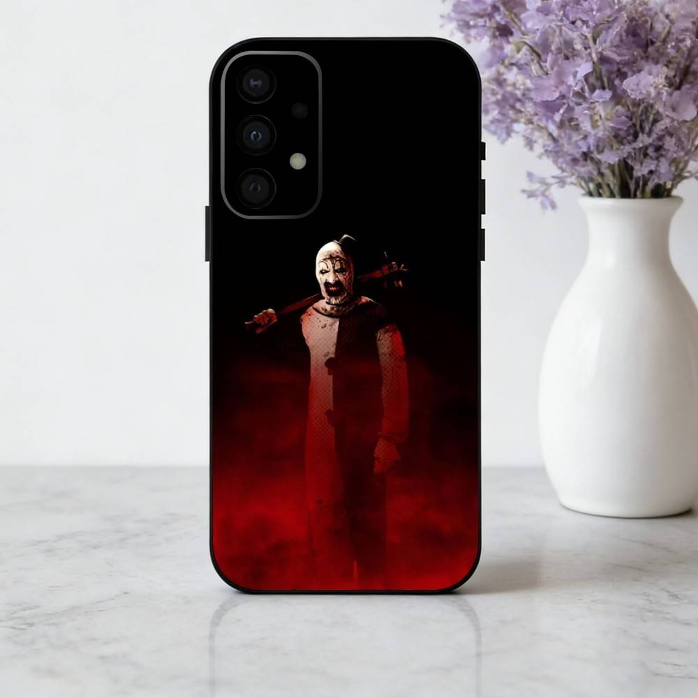 

movie T-thrilling T-Terrifier-R Phone Case For Samsung Galaxy A73,A72,A71,A70,A53,A52,A51,Soft Silicone Black Cover Samsung a41