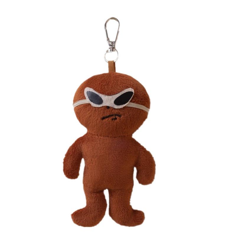 Creative Alien Plush Pendant Doll Keychain - Fun Gift for Kids