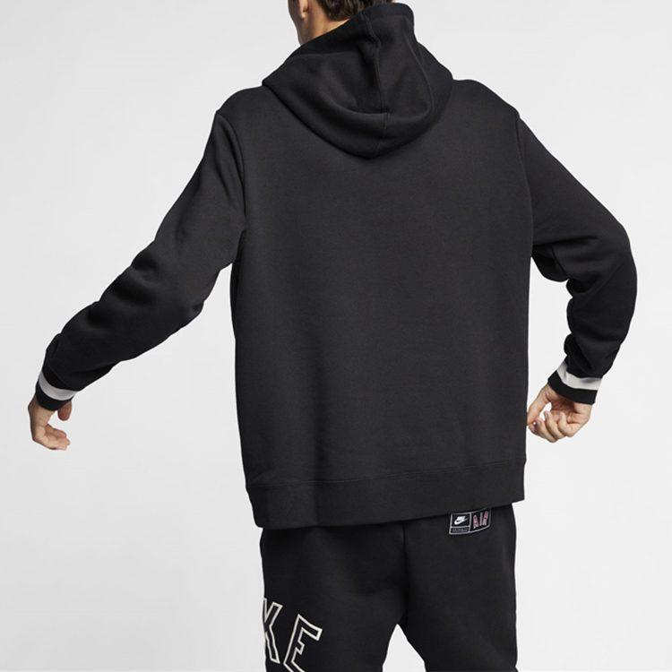 Nike Sweatshirts Men's Black Hooded Moderate Regular AR1818-010