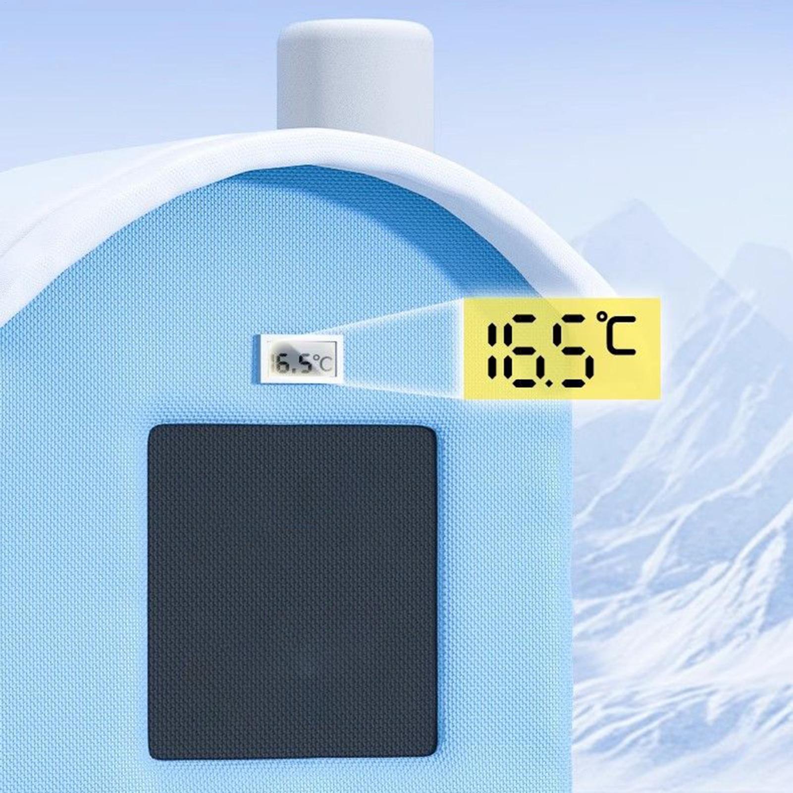 

Охлаждающий домик Портативный складной изолированный с абсорбирующим мешком и пакетом со льдом Укрытие для питомца Домик щенок Котенок Палатка для улицы дома M