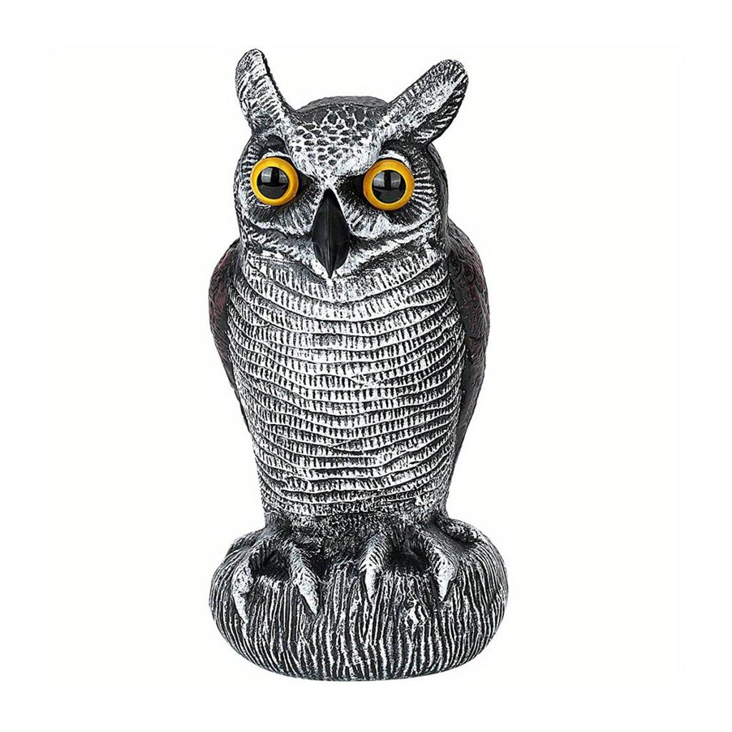 Lifelike Owl Scarecrow For Garden And Balcony Drive Away Birds And Mice Owl Bait Scares Away Birds