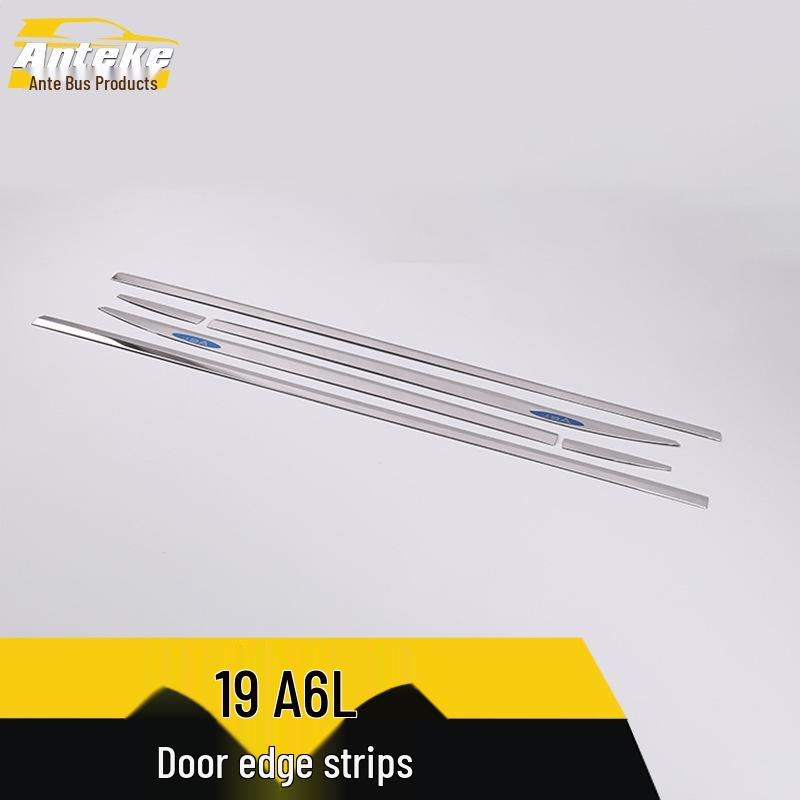 A6L Door Edge Trim: Anti-Scratch, Anti-Collision, Bright Strip Accessory for Car Body