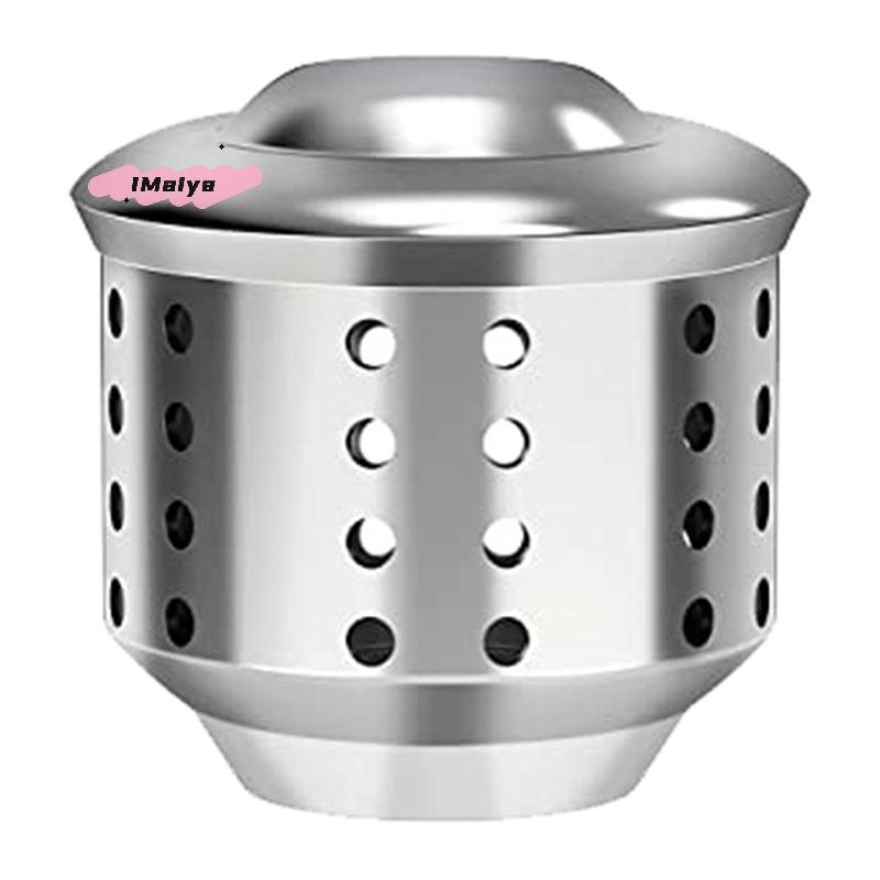 1Pc Stainless Steel Anti-Splash Valve Cover for Moka Pot Stovetop Espresso Aluminum Coffee Maker Universal Accessory