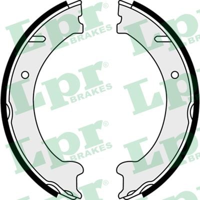 Lpr Brake Shoes Kit, Drum Brakes 08250