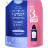 Lavons fabric softener included laundry detergent large capacity luxury relax Amber Woody refill 3 times size 2250g