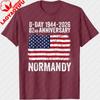 Dday 82nd Anniversary 19442026 Norunisexdy Tshirt Classic Memorial Clothing Unisex Unisex Unisex Summer Crewneck Cotton Tee Tops