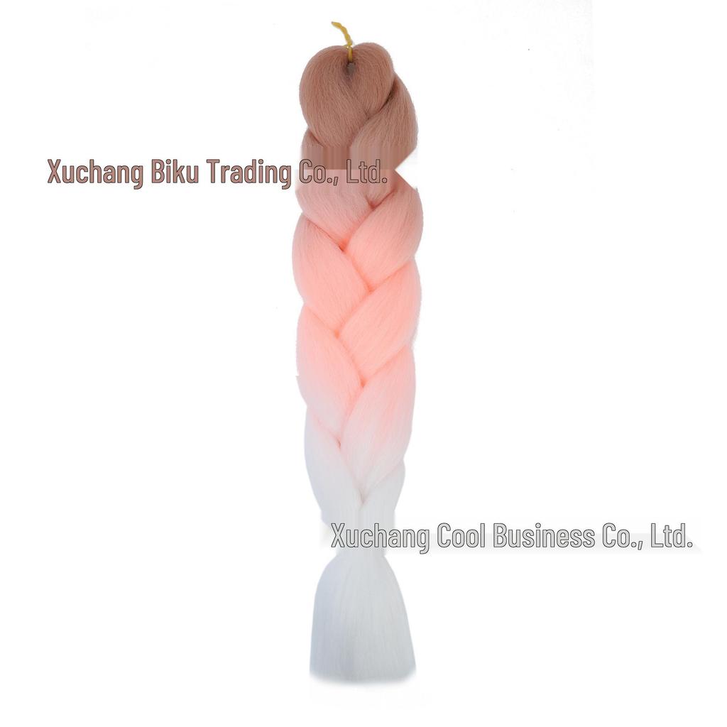 Three, Four, Five-Color Gradient High-Temp Fiber Jumbo Braid Material