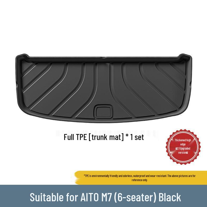 AITO M9/M7 Trunk Mat: TPE Waterproof, Wear-Resistant Protection for Car Interior