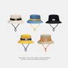 Summer Sunshade Sunscreen Hat Men's Mountaineering Camping Hat Foldable Large Eaves Quick-drying Fisherman Basin Hat Outdoor UV Protection