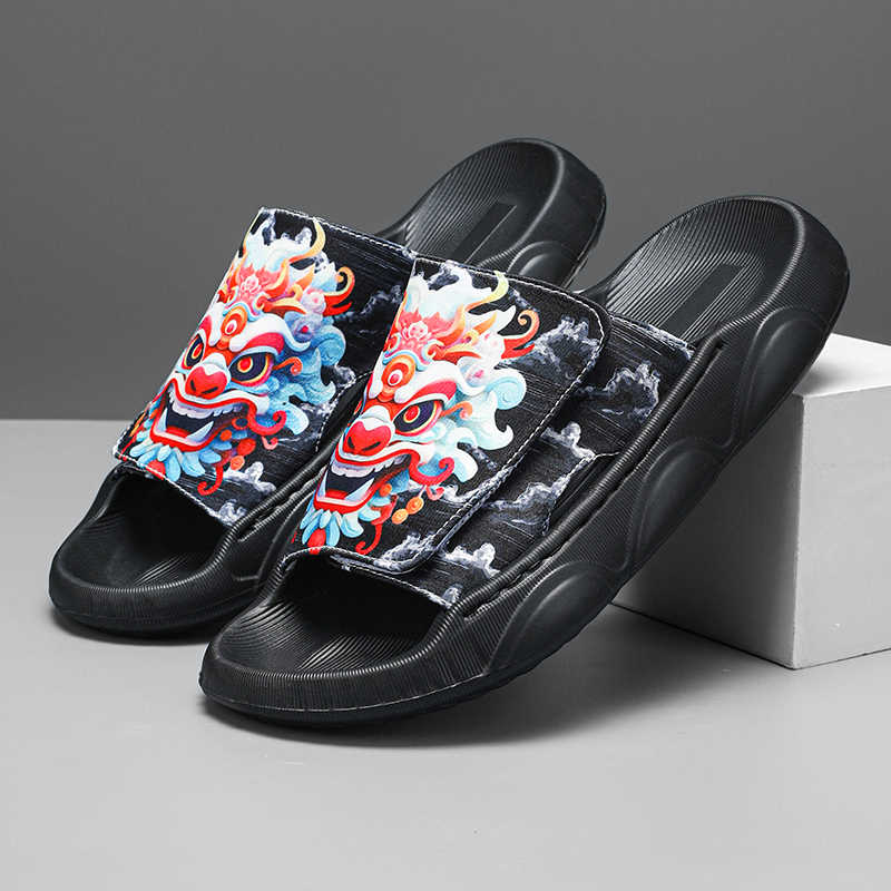 Fashion Slip-resistant Indoor Thong Sandals Slippers Outdoor Men Shoes Flip Flops Beach Sneakers Sports Baskette Imported Shoos