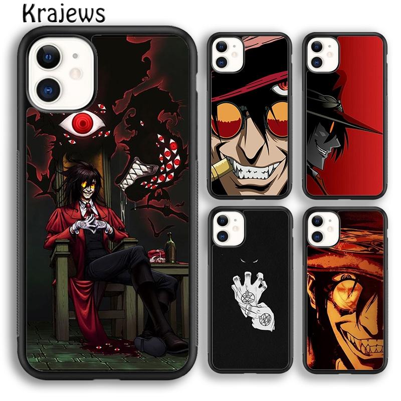 

Мягкий чехол для телефона Krajews Alucard Hellsing для iPhone 14 5 6s 7 8 plus X XR XS 11 12 13 pro max Samsung Galaxy S21 S22ultra