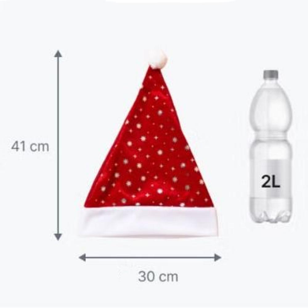 Christmas At Home Bling Bling Santa Hat Red