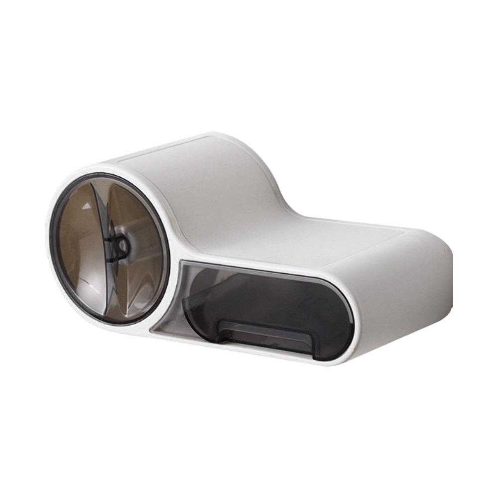 Plastic Material Toilet Paper Storage Box Wall Mounted Toilet Paper Dispenser Toilet белый