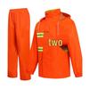Tri-polar Reflective Split Rain Suit