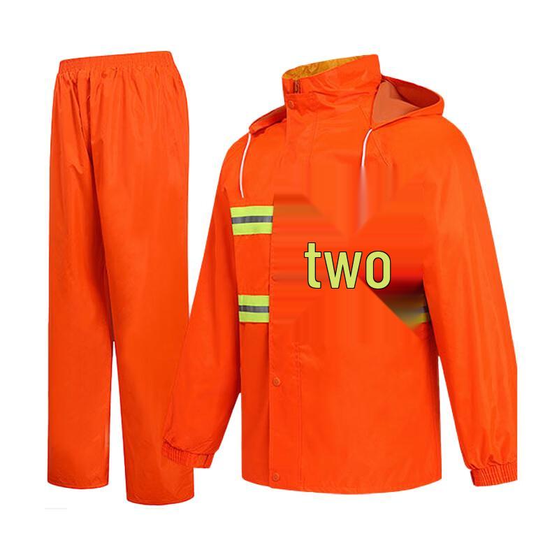 Tri-polar Reflective Split Rain Suit