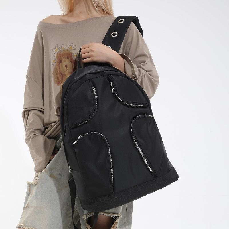 Schoolbag new multi-pocket large-capacity backpack female junior high school student schoolbag versatile travel backpack