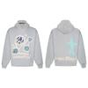 BROKEN PLANET MARKET BPM Couple Hooded Sweatshirt 3D Print Fleece Lined Casual Streetwear Women