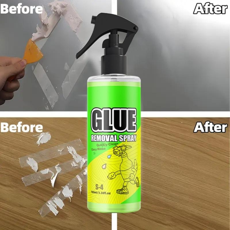 Car Window Film Adhesive Remover 100ml Glues Removal Sprayer for Window Decals Glues Labels Multifunctional Residues Remover