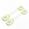 2Pcs Child Safety Strap Locks Baby Locks For Cabinets And Drawers Toilet Fridge,Adhesive Cabinet Drawer Door Latches-2 Style