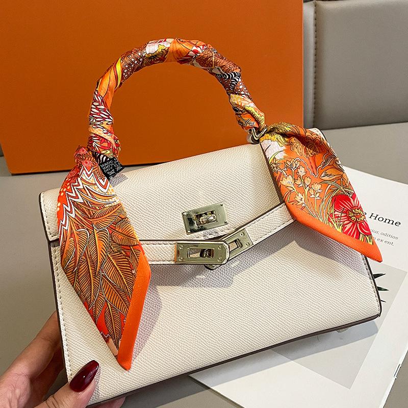 Summer Luxury Brand Jungle Print Silk Scarf Hair Band Ribbon Tie Bag Small Scarves Vintage Satin Ribbon Decorate Accessories