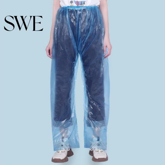 Outdoor Kleinkind Strampler Wasserdichte Regenhose Elastischer Bund Hose für Herren Damen 130cm/107cm Nicht bedeckende Länge Nicht Einweg Schneesport