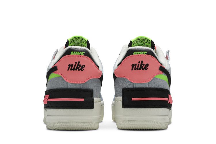 Women's Sneakers Nike Air Force 1 Low Shadow Sunset Pulse (Women's) Sail/Black-Sunset Pulse-Light Armory Blue