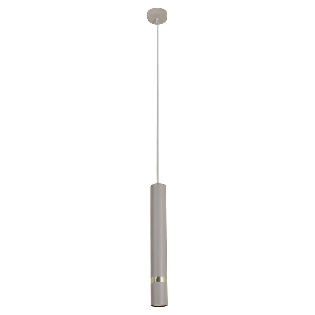 Lampa Wisząca Nowoczesna Kaszmirowa Tuba Złoty Element 1Xgu10 10W Joker Milagro