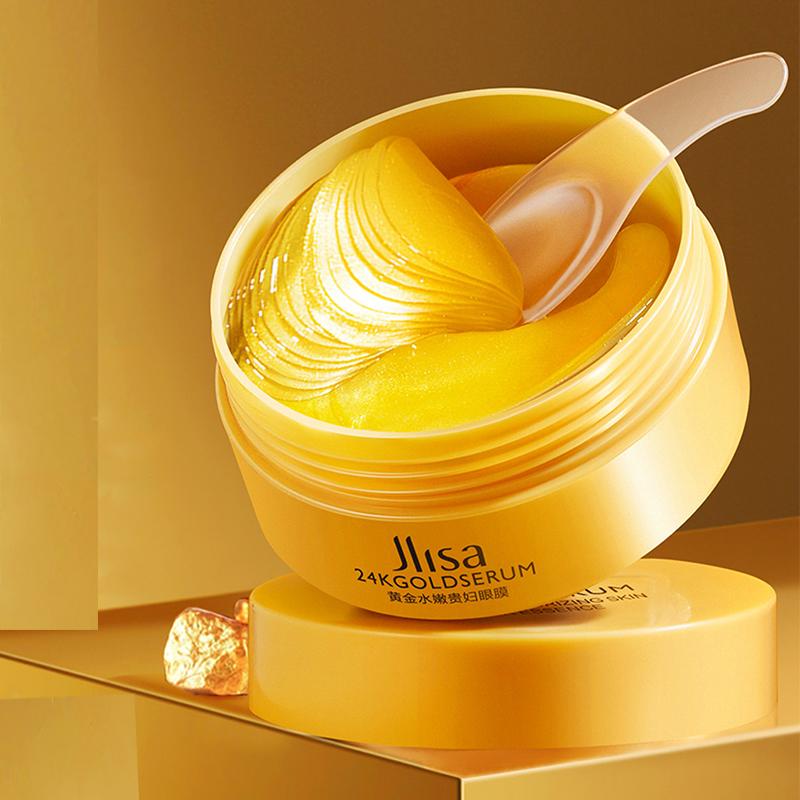 24K gold Collagen eye mask Remove Dark Circles Whitening Firming moisturizes and tightens the skin tender eye mask stick eye care