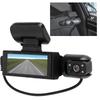 Auto Recorder Dashcam 1080P HD Dashboard Camera Bewegingsdetectie 360 Graden Rotatie 3.16" Video-opname Zakenreis Parkeerbewaking