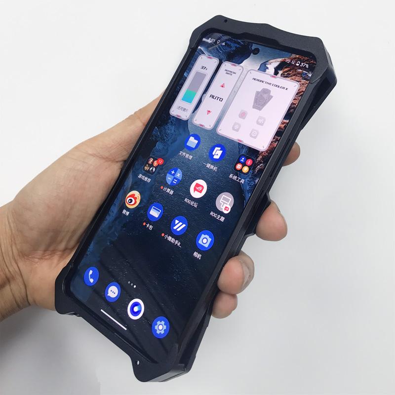 Pro Asus ROG Phone 8 Pro 5G pouzdro z hliníkové slitiny nárazuvzdorný kryt telefonu na ochranu telefonu