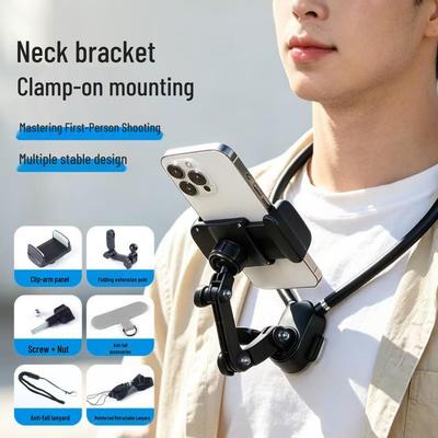Magnetischer Hals-Handyhalter für Vlogging aus der Ich-Perspektive & Outdoor-Sportarten