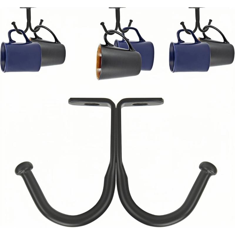 Ceiling Hooks Heavy Duty Iron High Load Bearing Hangers for Kitchen Garage Camping Gear Storage