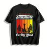 Vintage Fresh Air Outdoor T-Shirt Embrace Nature Mountain Graphic Tee Pure Cotton T-shirt