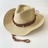 New western cowboy hats for men and women can take summer vacation travel sunscreen sun hat retro sun hat knight hat