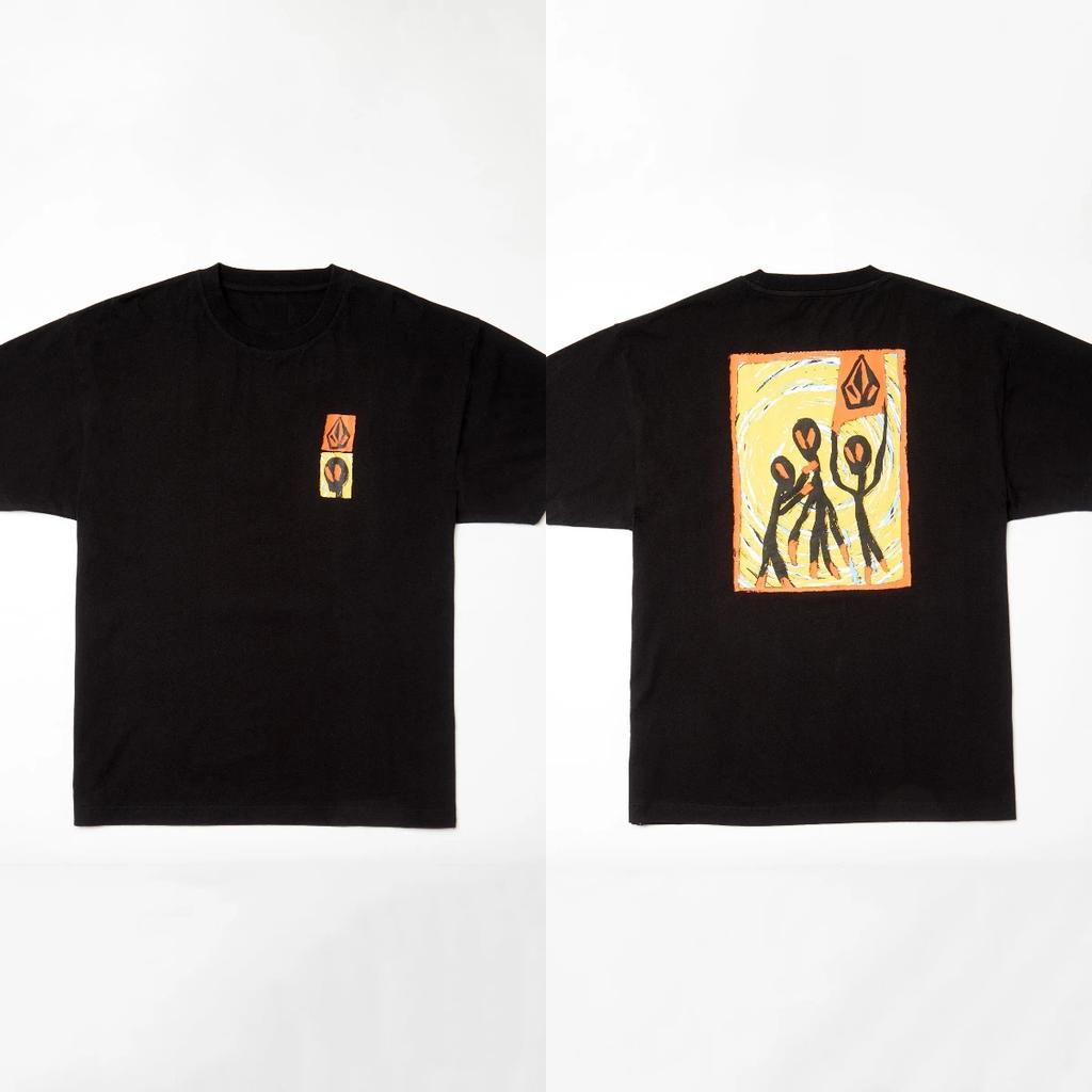 2026 Damen Herren Neues Volcom Klassisches T-Shirt Oversized Y2k Lässig Baumwolle Hochwertig Kurzärmelig Street Top