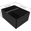 Large Capacity Coffee Grounds Tapping Box Rectangular Coffee Grind Waste Bin Coffee Knock Box  Cafe
