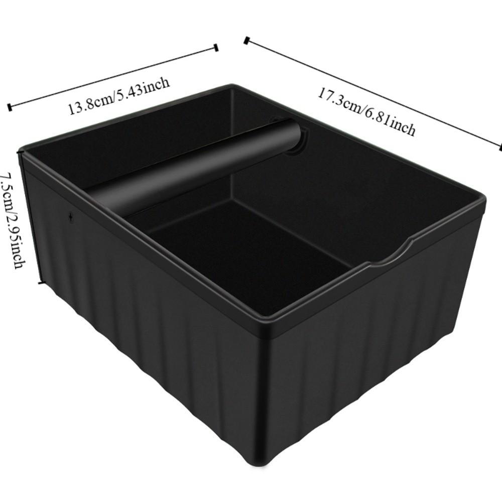 Large Capacity Coffee Grounds Tapping Box Rectangular Coffee Grind Waste Bin Coffee Knock Box  Cafe