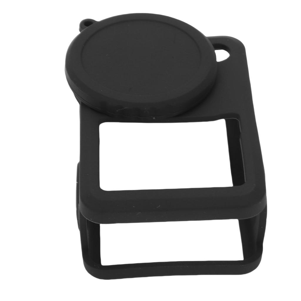 Silicone Protective Case Fit For ACTION 6 Sports Camera Drop Protective Sleeve Soft Skin Case Cover Lens with Lanyard
