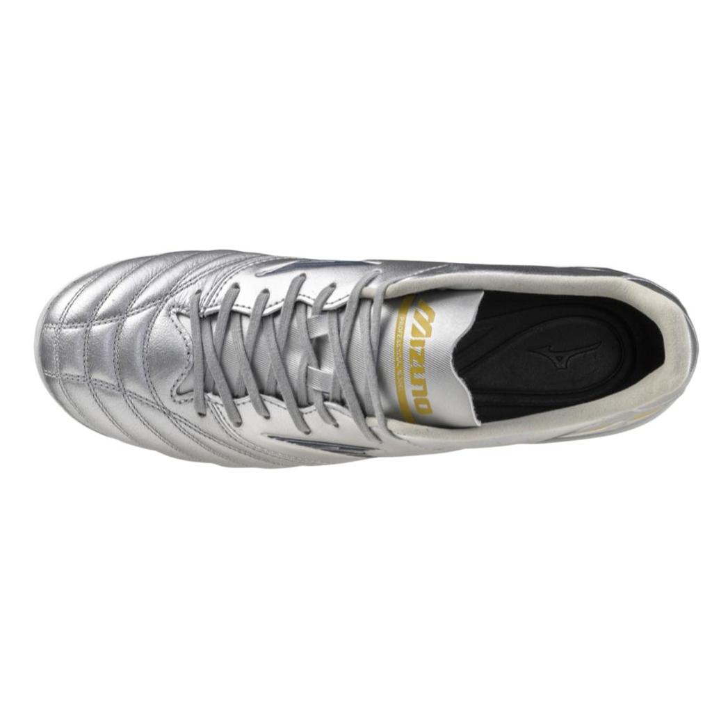 Mizuno Morelia Neo IV Pro Fashion Trend Comfortable Versatile Soccer Shoes Men Soccer Shoes Silver P1GD253504