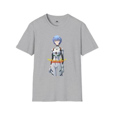 Evangelion Rei Ayanami T-Shirt | Anime Robot Graphic Tee