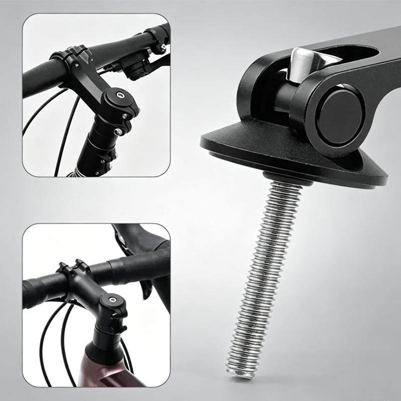 360 Rotation Universal Bicycle Phone Mount Bike Motorcycle Phone Mount Handlebar Mounted Cell Phone Holder for 4.5-7 Inch Phone