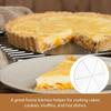 Kuchen Abkühlgitter Rund Keks Backen Braten Draht Dämpfer Roste Ständer Tablett Dampf Öl Bäckerei Edelstahl Grillgitter für Gebäck