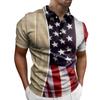 Men's Summer Leisure Culture Breathable Short Sleeved Shirt Top