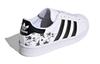 adidas Originales SUPERSTAR Calzado de Skateboarding para Niños Bajo de Estampado Floral Resistente al Desgaste Blanco Niños de 3 a 7 Años FW0777