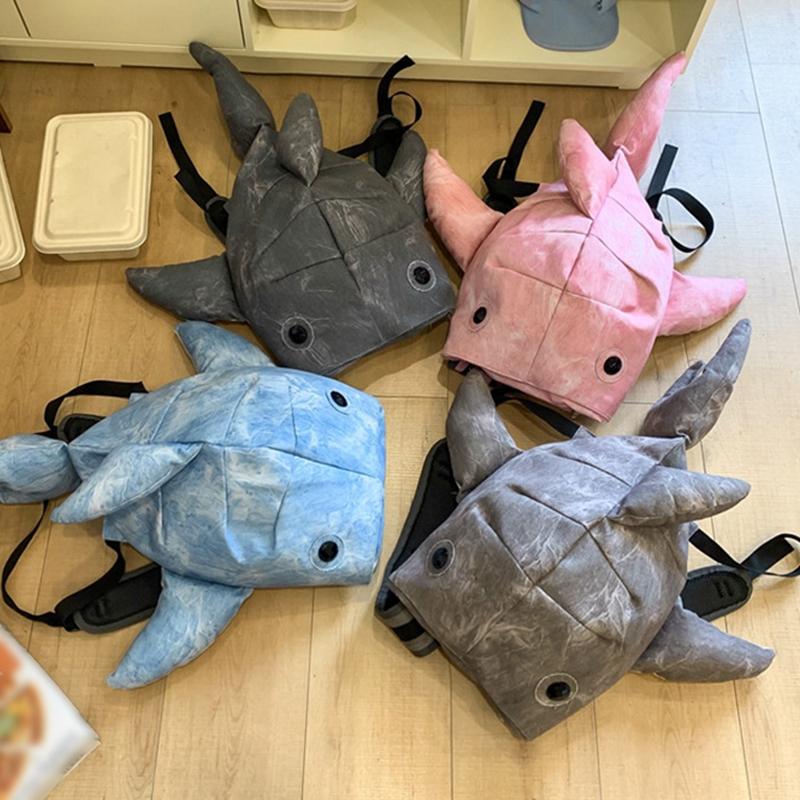 Wysoki wygląd Uroczy plecak wieloryb z zoo Zabawny plecak szkolny z postacią zwierzęcą Plecak o dużej pojemności odporny na plamy