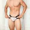 Σέξι ανδρικά σλιπ Σέξι εσώρουχα Σίσσυ Ανδρική θήκη Jockstrap πουγκί Cuecas Ανδρικά στρινγκ από διχτυωτό σώβρακο πουγκί πέους