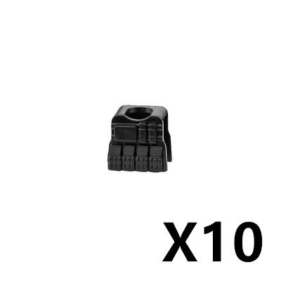 Military Soldiers Fighter Tactical Vest Accessories Building Block Rebound Clothes Armor Bricks Gift Toys For Children J083